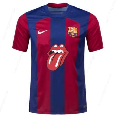 Fotballtrøyer Barcelona Hjemme Rolling Stones Fotballdrakter 23/24
