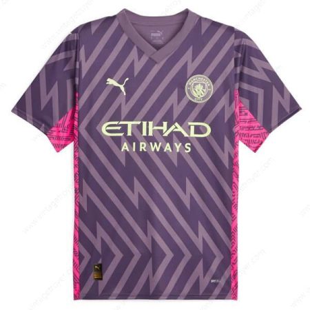 Fotballtrøyer Manchester City Målvaktstrøyer Fotballdrakter 23/24 – Purple