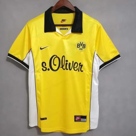 Fotballtrøyer Retro Borussia Dortmund Hjemme Fotballdrakter 1998