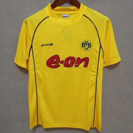 Fotballtrøyer Retro Borussia Dortmund Hjemme Fotballdrakter 2002