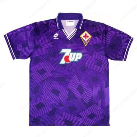 Fotballtrøyer Retro Fiorentina Hjemme Fotballdrakter 92/93